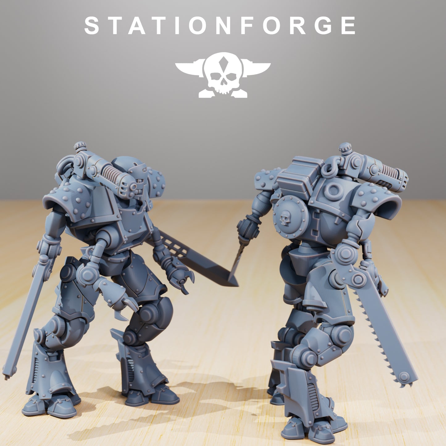 Foto do produto 28mm Tabletop Minis Stationforge: Exutars