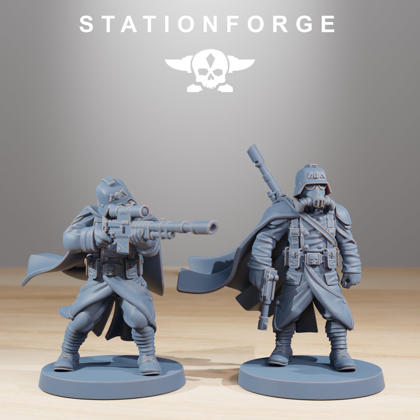 Produktová fotografie 28mm Tabletop Minis Stationforge: Ostřelovači
