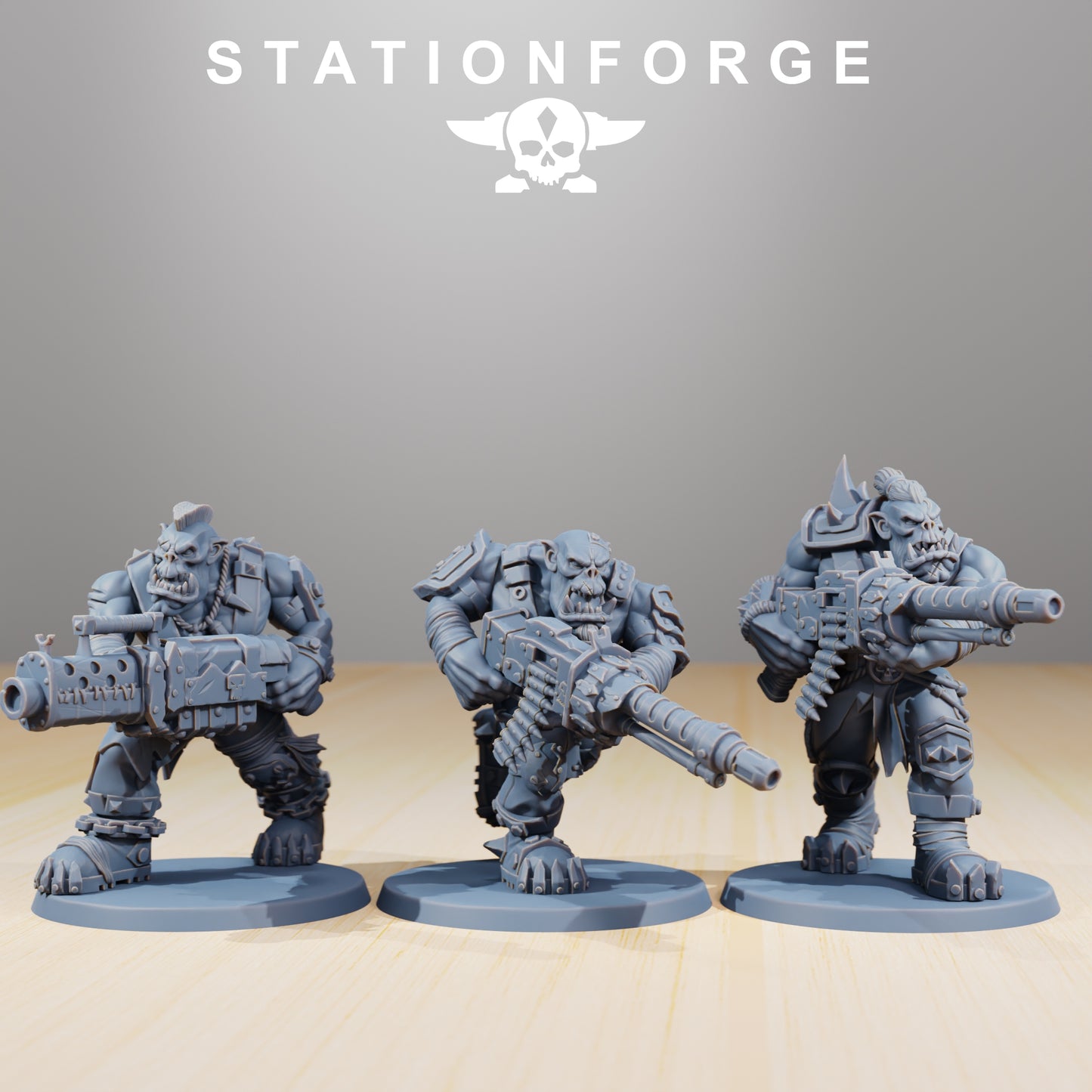 Foto do produto 28mm Tabletop Minis Stationforge: Strappaz