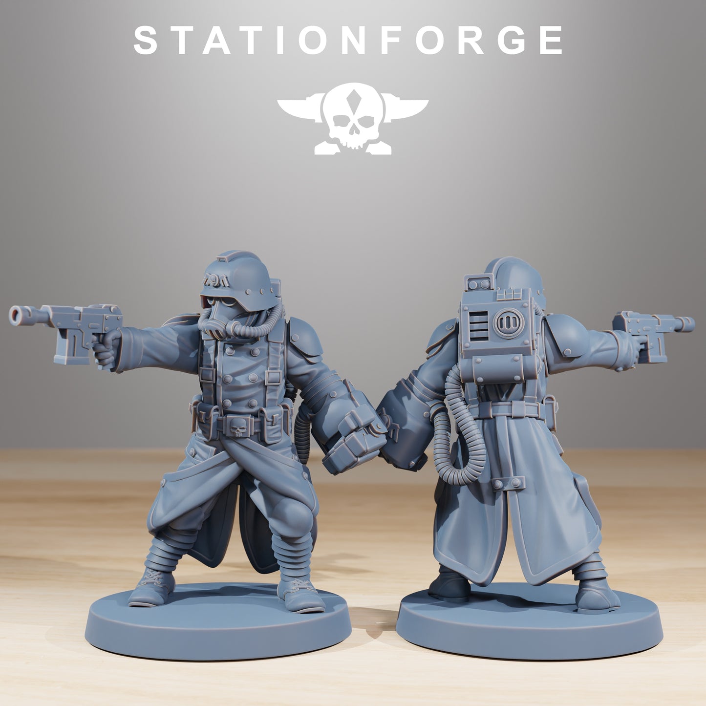 Produktová fotografie 28mm Tabletop miniatury Stationforge: Acolytes