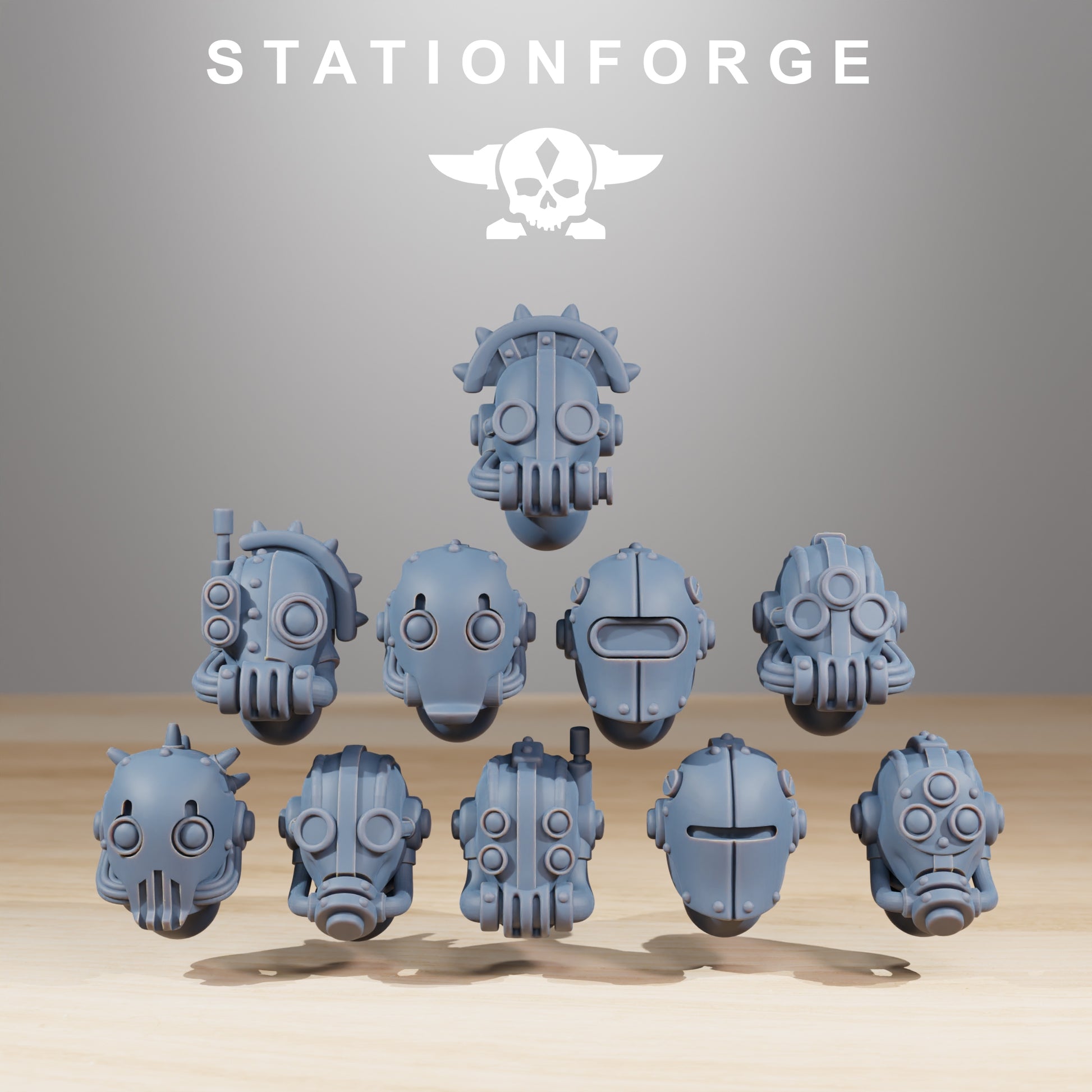 Produktová fotografie 28mm Tabletop Minis Stationforge: Junkbots
