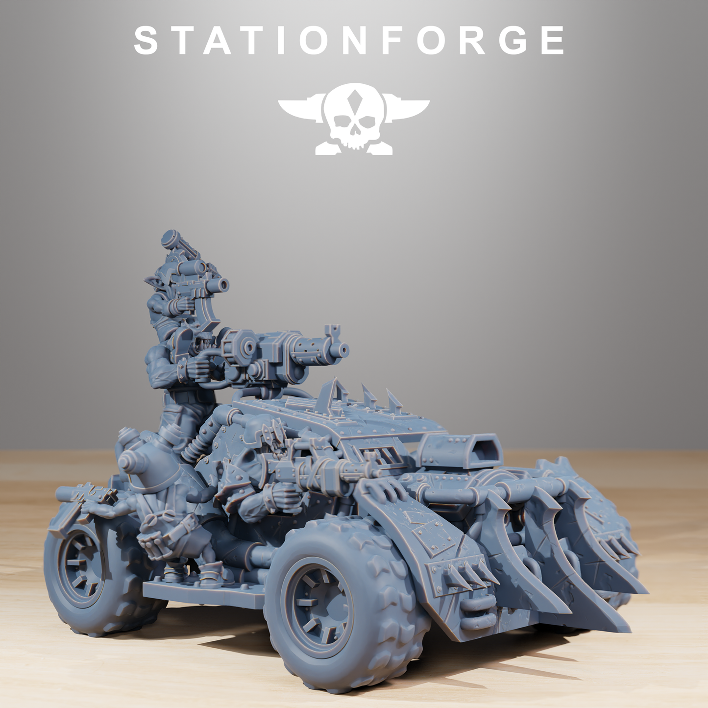 Produktová fotografie 28mm Tabletop Minis Stationforge: Speedsters