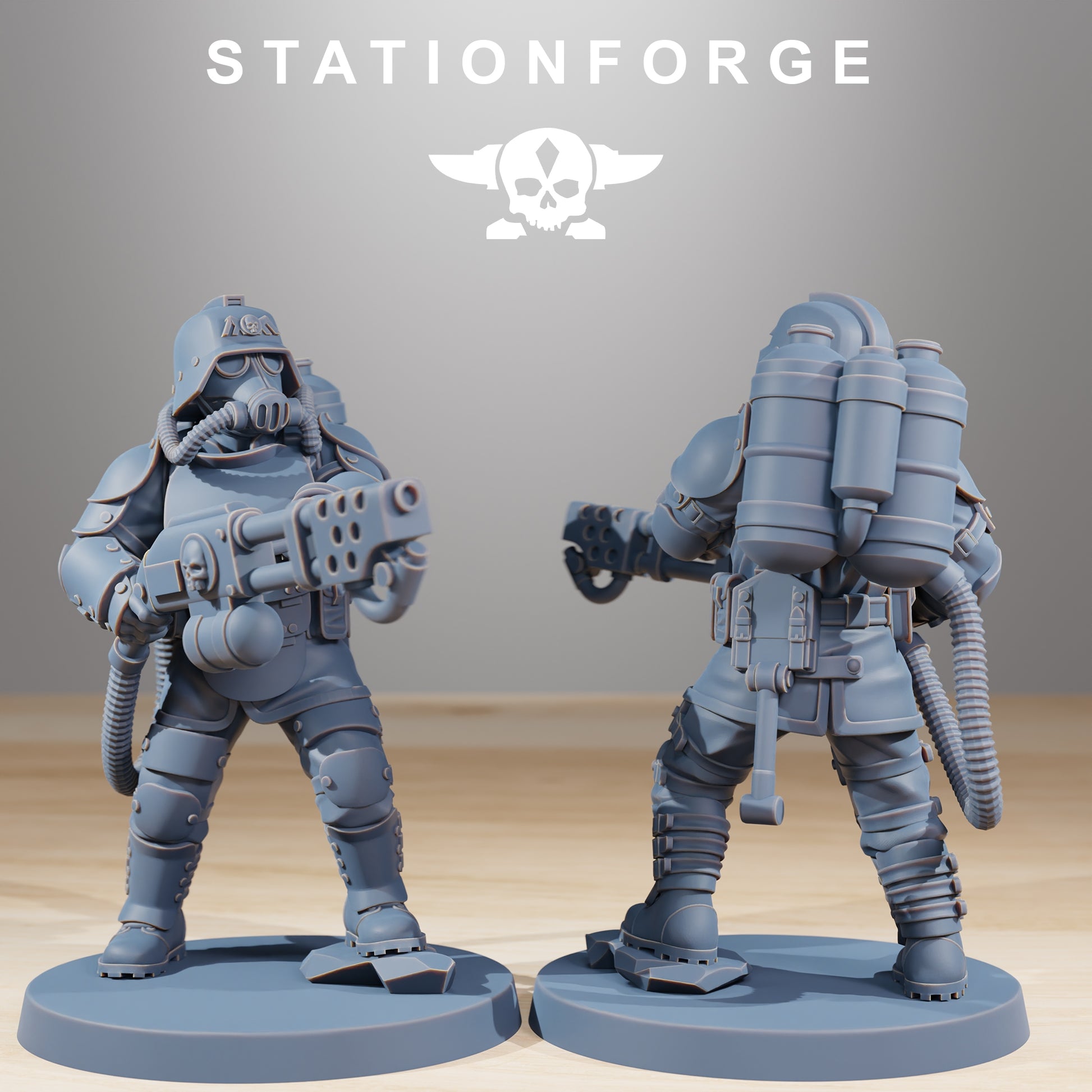Produktová fotografie 28mm Tabletop miniatur Stationforge: Ironclads