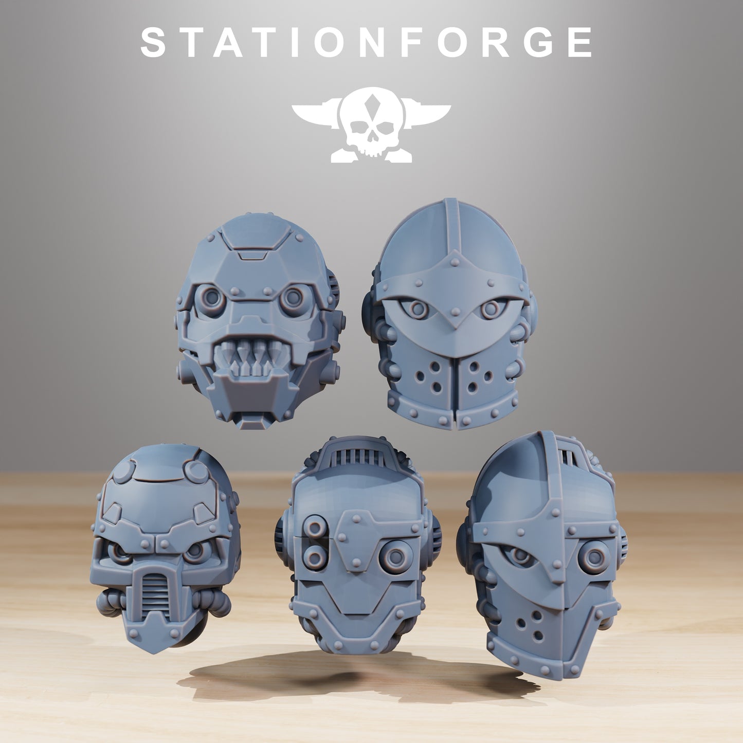 Foto do produto 28mm Tabletop Minis Stationforge: Defender MK2
