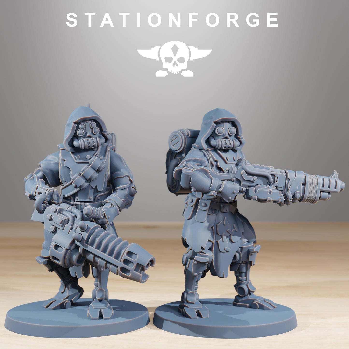 Produktová fotografie 28mm Tabletop Minis Stationforge: Rangers Builder Kit