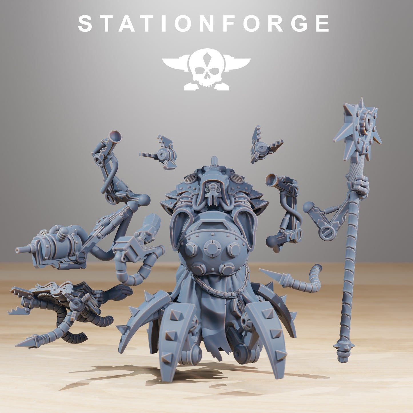 Foto do produto 28mm Tabletop Minis Stationforge: Líderes