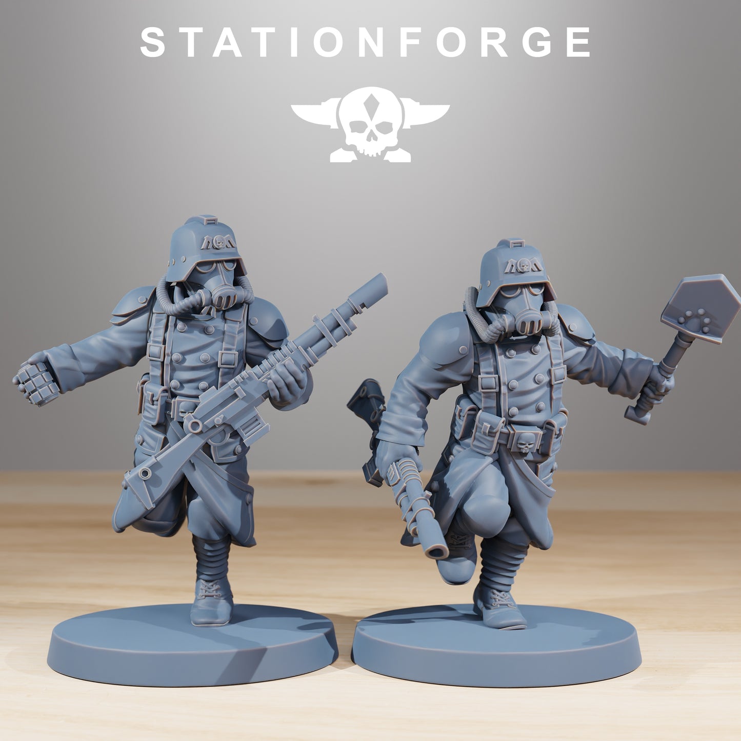 Produktová fotografie 28mm Tabletop miniatury Stationforge: Acolytes