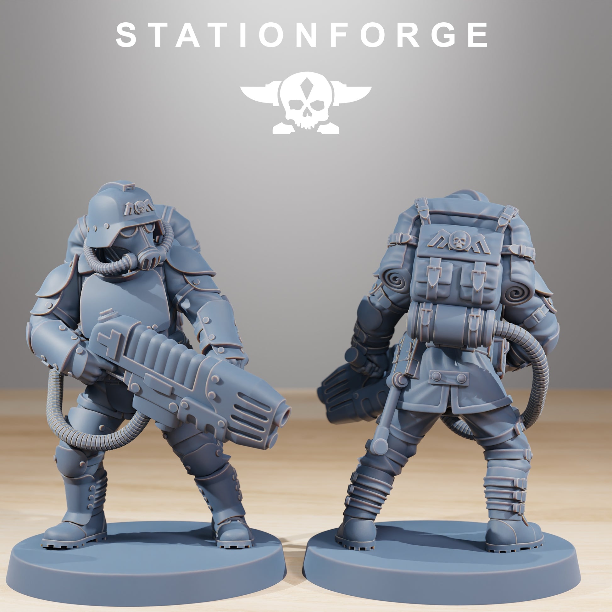 Produktová fotografie 28mm Tabletop miniatur Stationforge: Ironclads