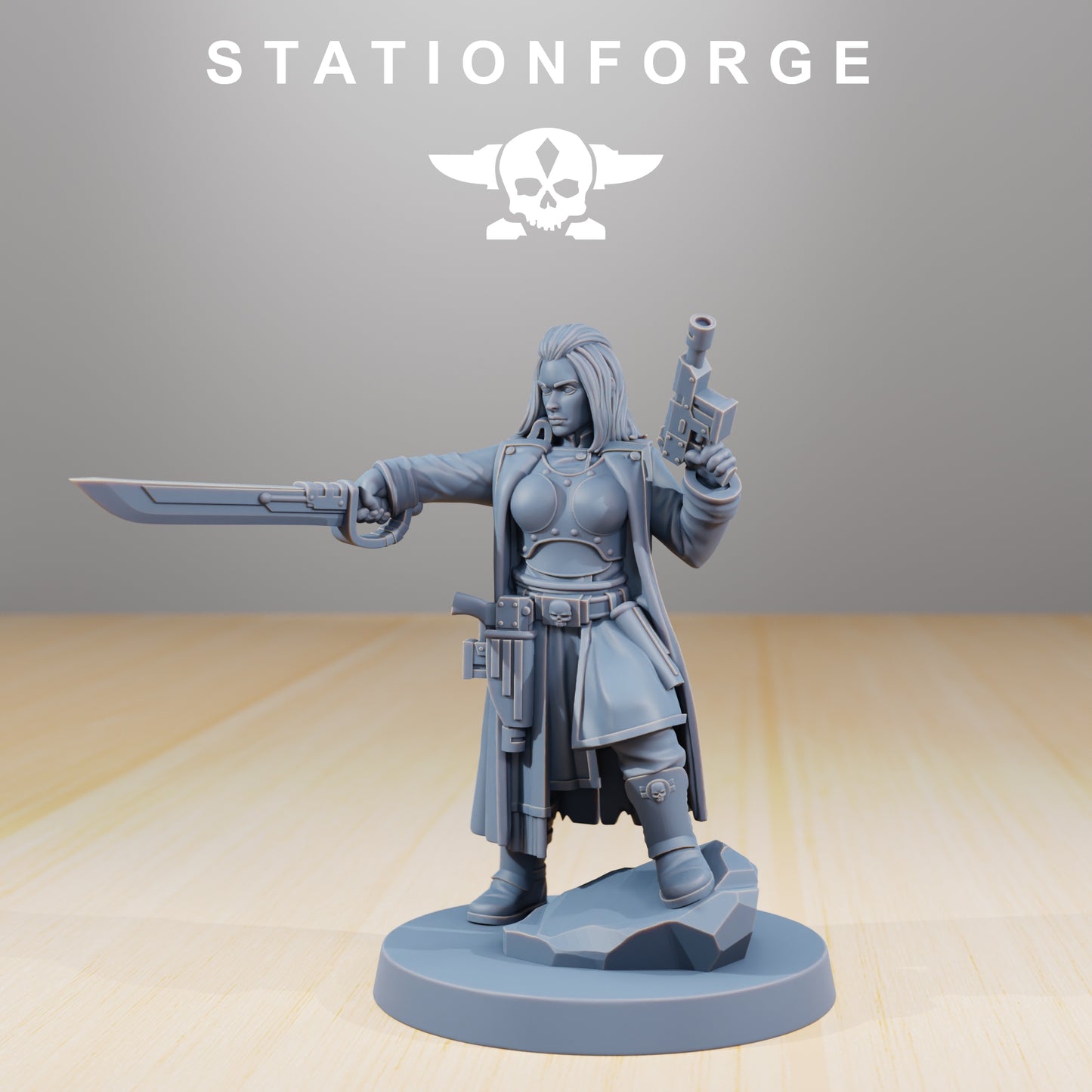 Foto do produto Minis de Tabletop 28mm Stationforge: Companheiros ao Redor da Fogueira