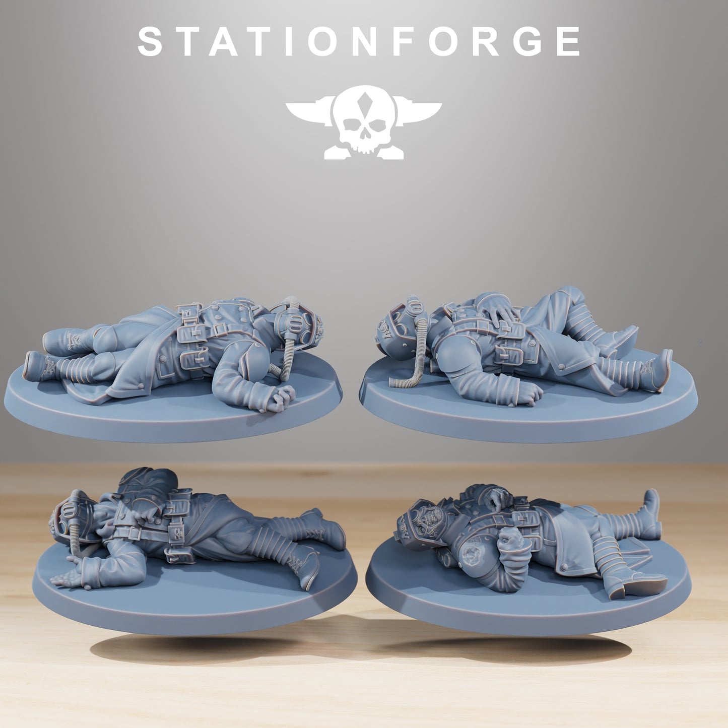 Produktová fotografie 28mm tabletop miniatury Stationforge: The Fallen