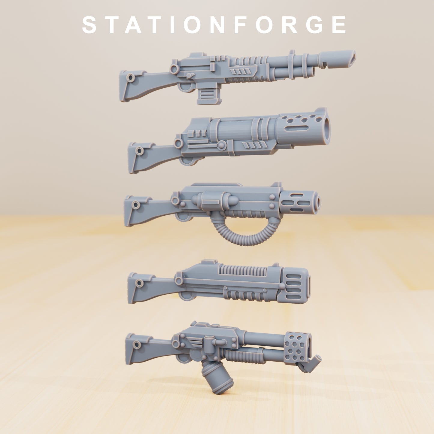 Produktová fotografie 28mm Tabletop Minis Stationforge: Infantry Builder