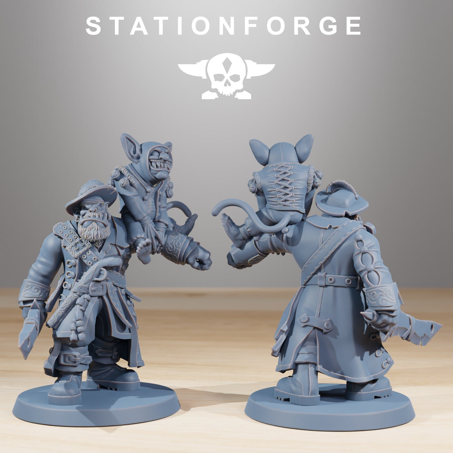 Produktová fotografie 28mm Tabletop miniatury Stationforge: Gobs Pirates