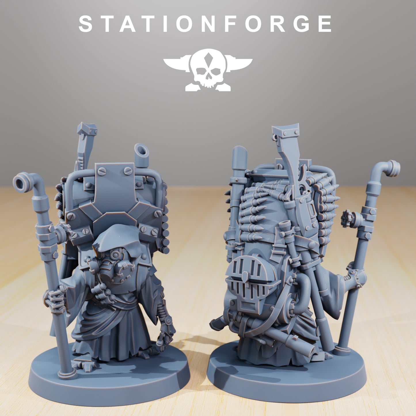 Produktová fotografie 28mm Tabletop Minis Stationforge: Junkards
