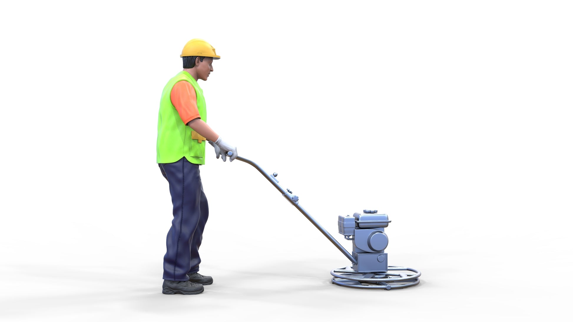 Produktfoto Diorama und Modellbau Miniatur Figur: Bauarbeiter 4