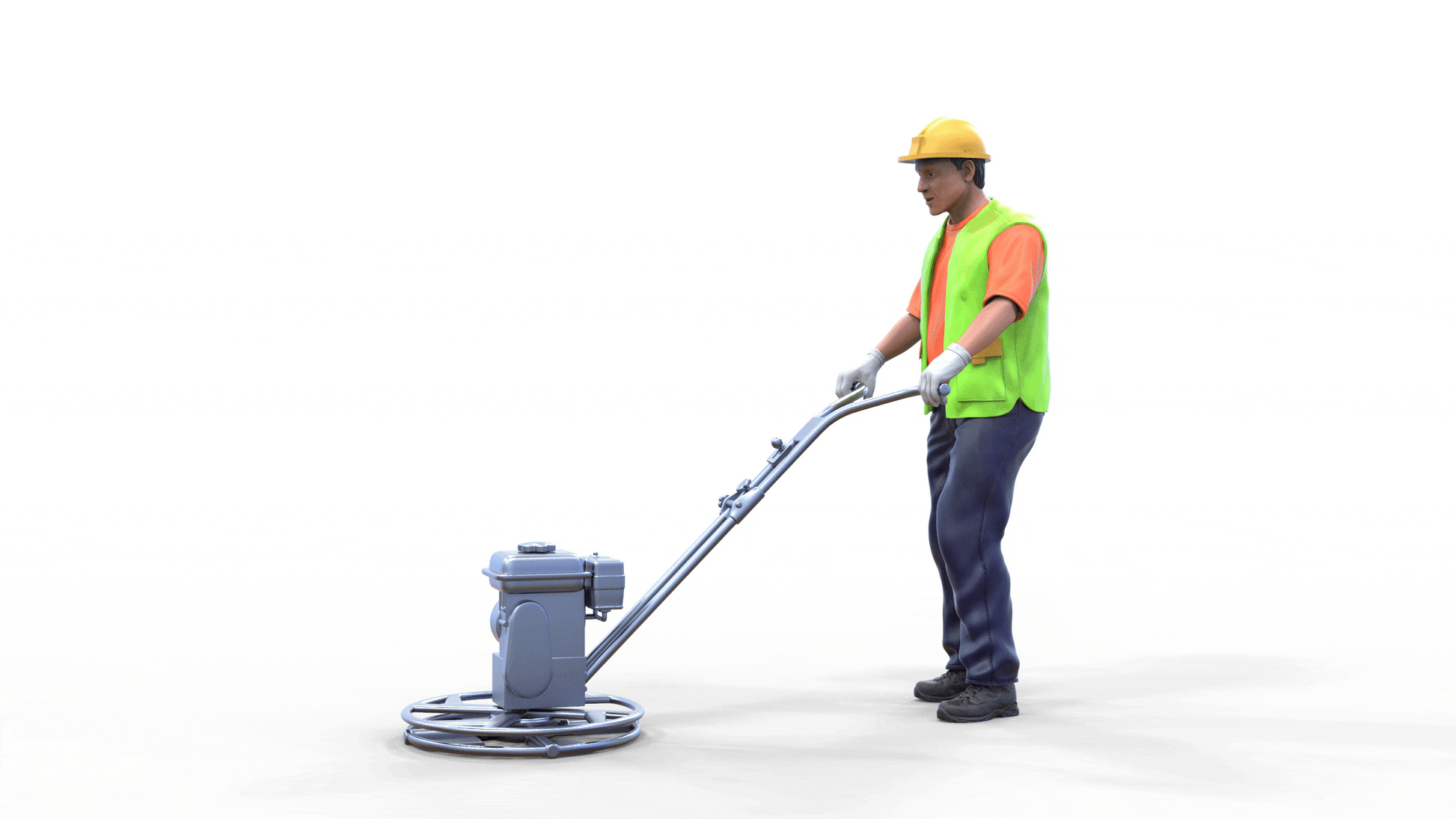 Produktfoto Diorama und Modellbau Miniatur Figur: Bauarbeiter 4