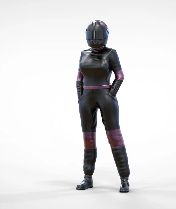 Product photo diorama and model building miniature figure: Driver set, 6 figures