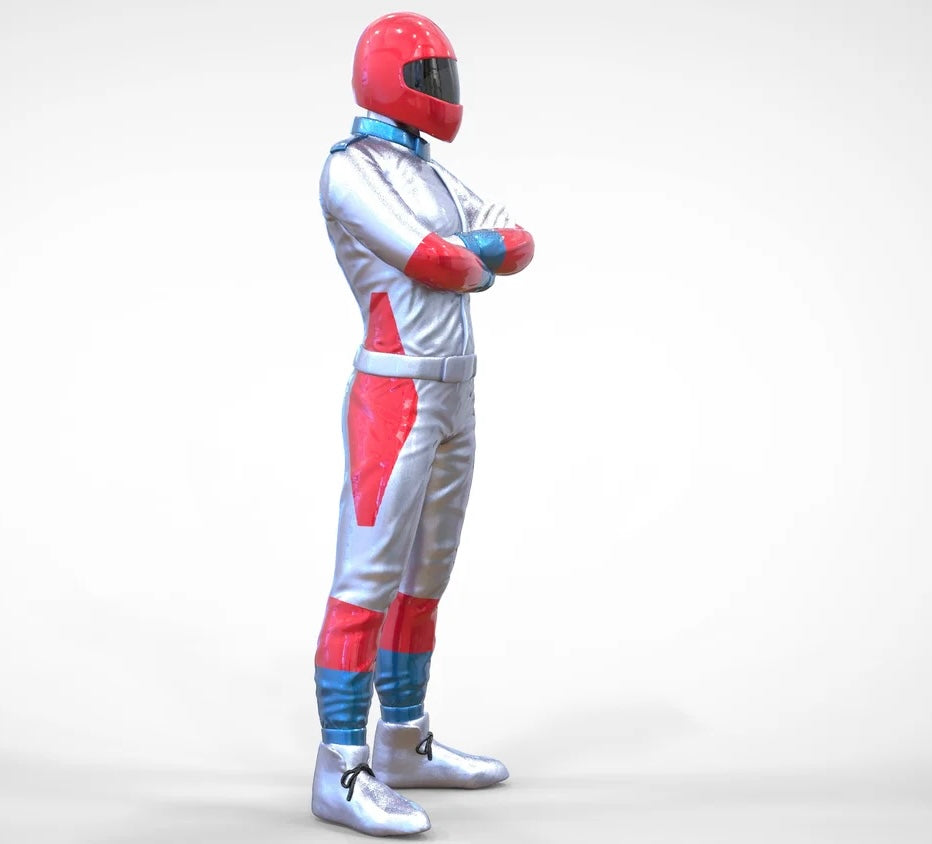 Product photo diorama and model building miniature figure: Driver set, 6 figures