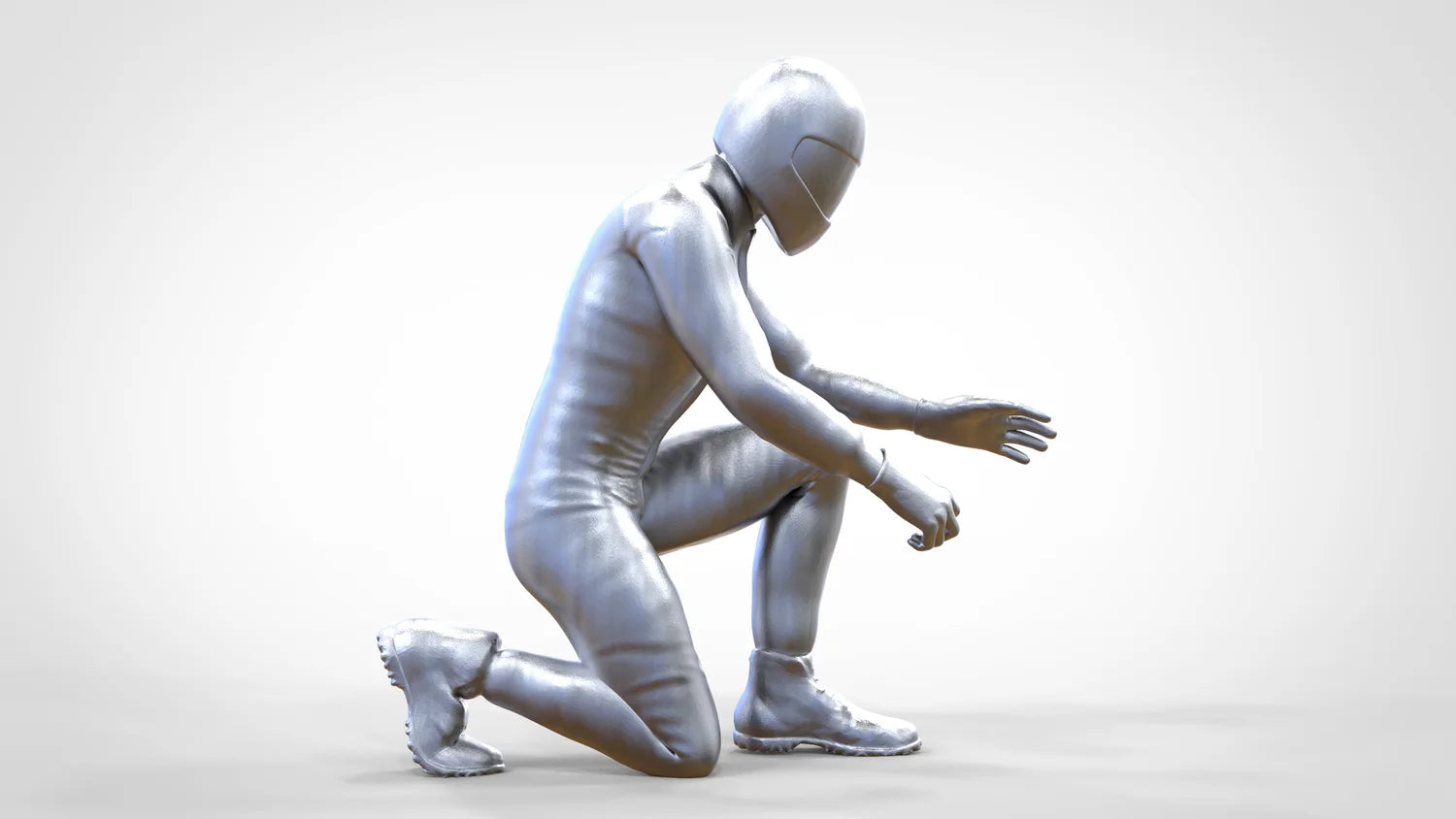 Produktfoto Diorama und Modellbau Miniatur Figur: Pit-Crew Set, 6 Figuren