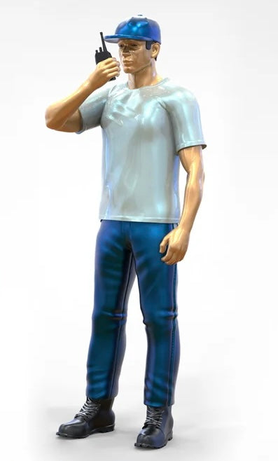 Produktfoto Diorama und Modellbau Miniatur Figur: Streckenposten Set, 6 Figuren