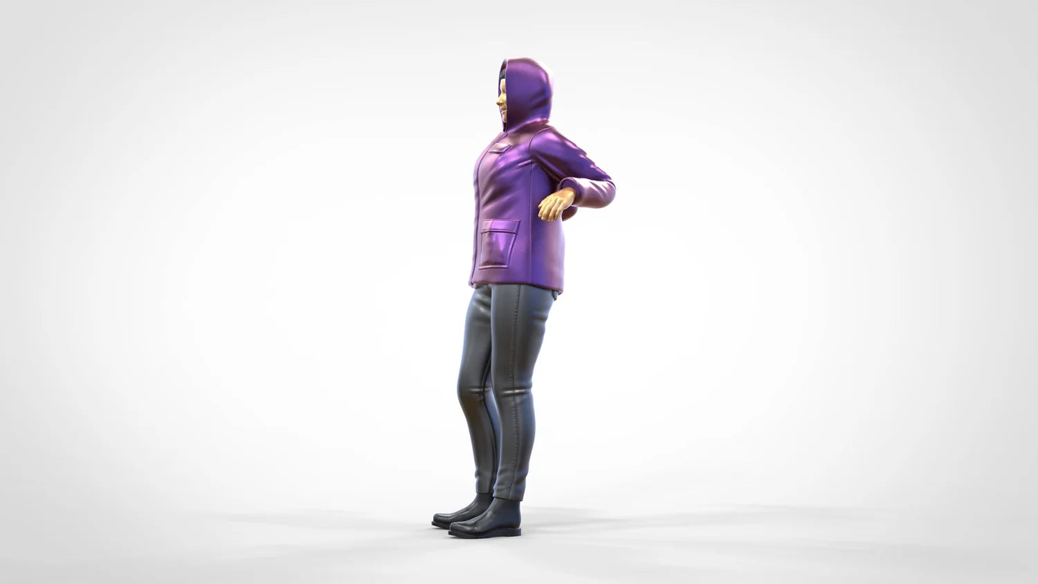 Produktfoto Diorama und Modellbau Miniatur Figur: Zuschauer Set 2, 6 Figuren