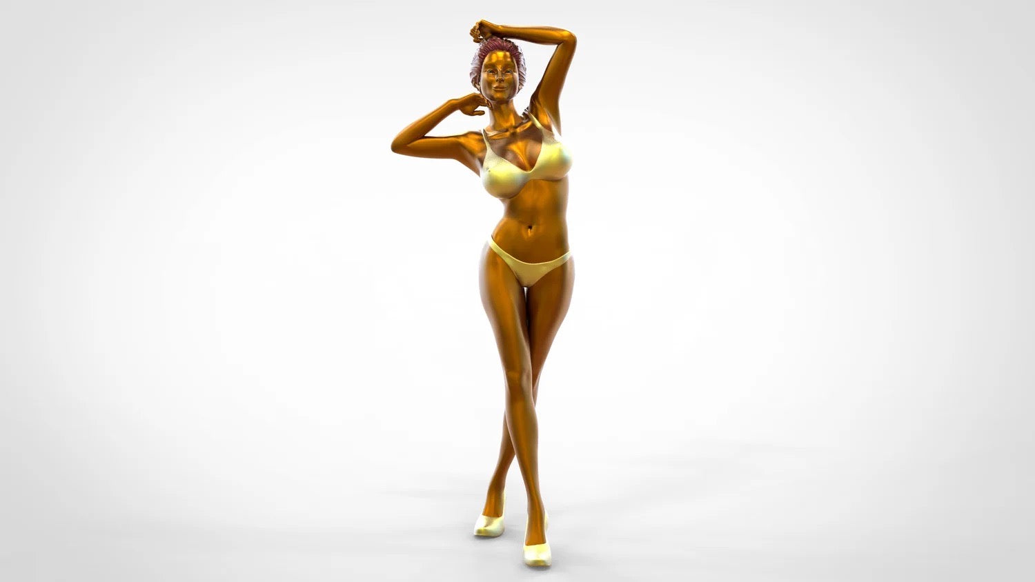 Product photo diorama and model building miniature figure: Boxenluder set, 10 figures