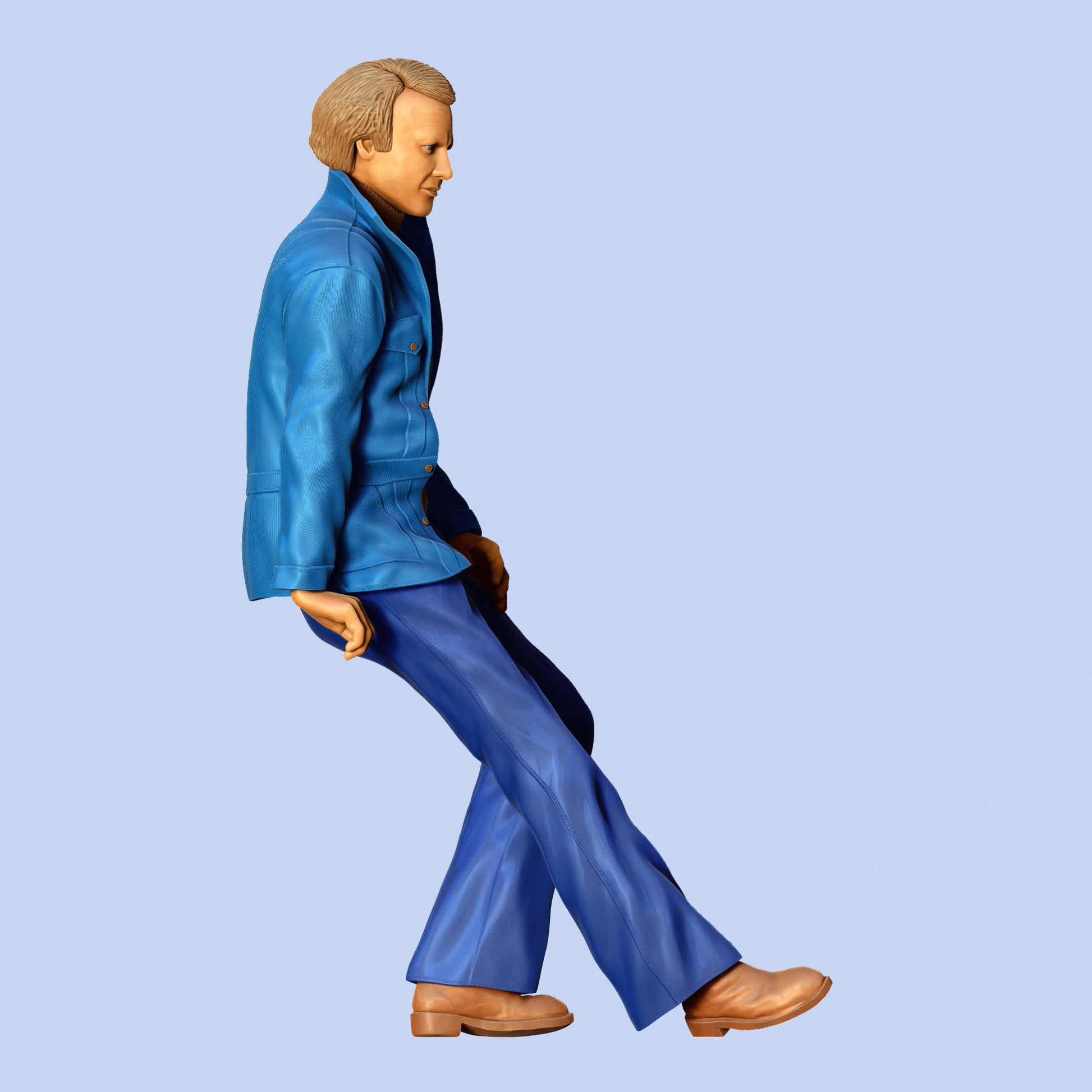 Produktfoto Diorama und Modellbau Miniatur Figur: Detektiv 3