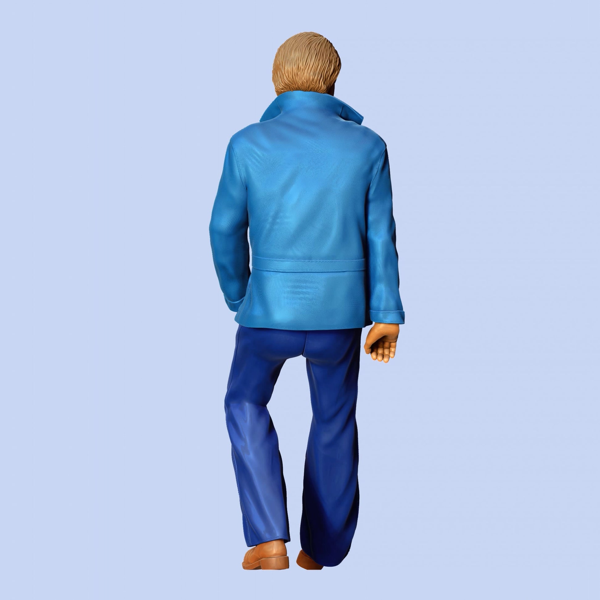 Produktfoto Diorama und Modellbau Miniatur Figur: Detektiv 3