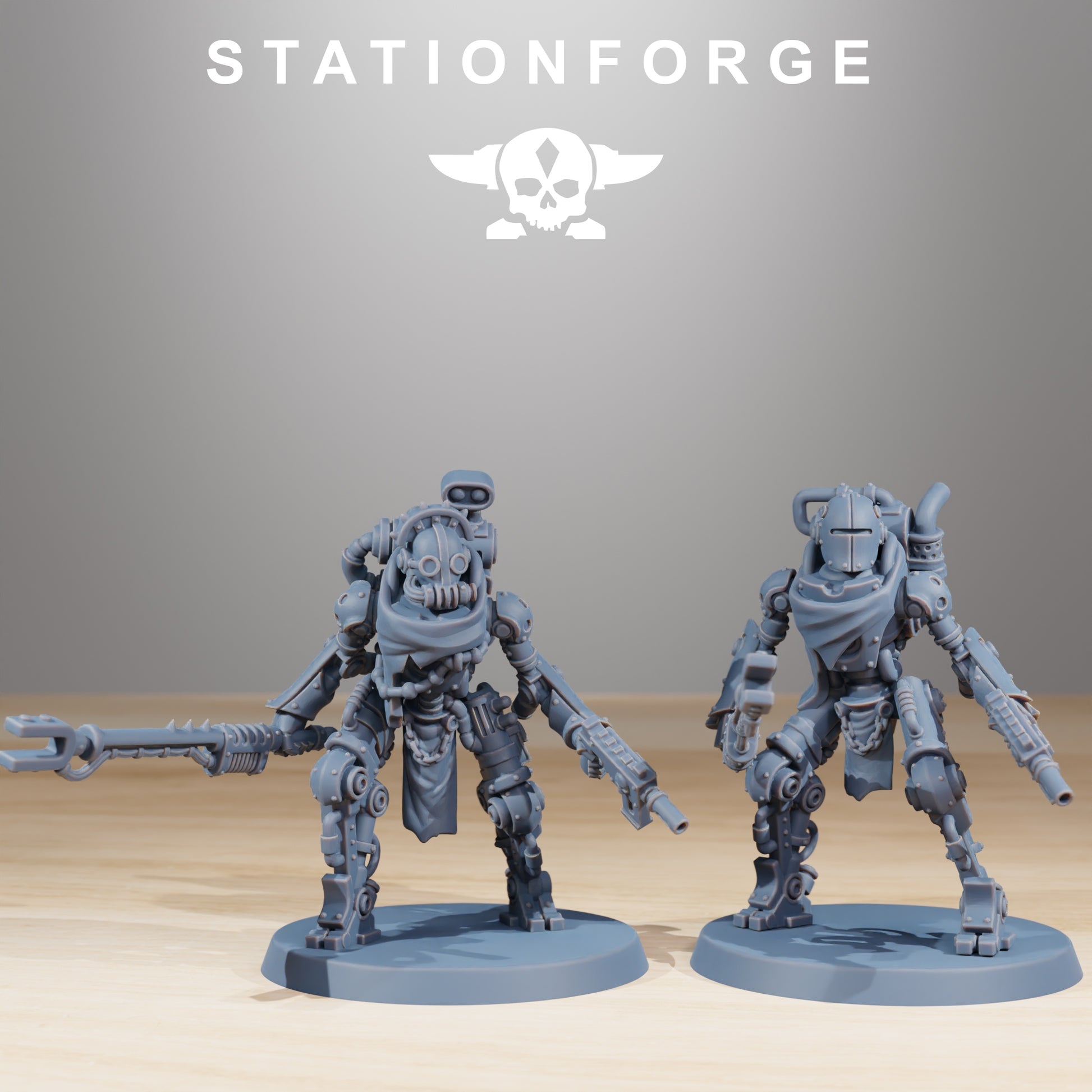 Produktová fotografie 28mm Tabletop Minis Stationforge: Junkbots