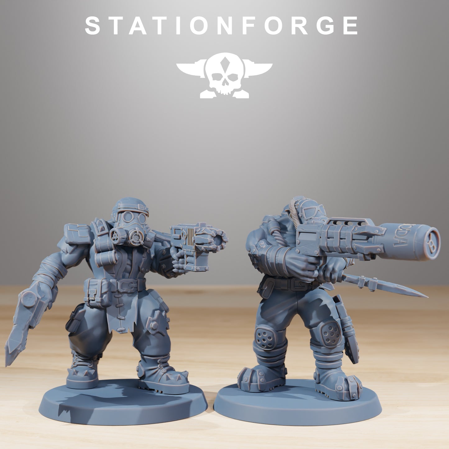 Foto do produto 28mm Tabletop Minis Stationforge: Skillers