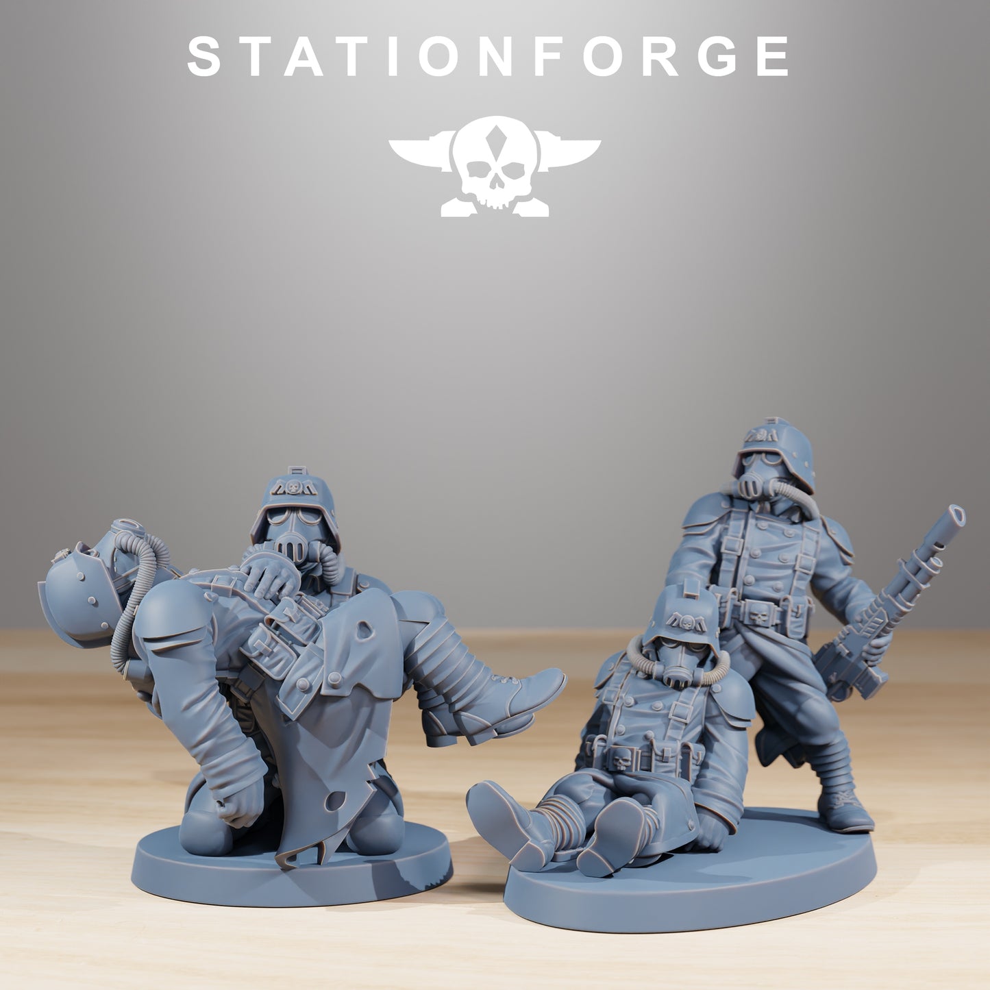 Produktová fotografie 28mm tabletop miniatury Stationforge: The Fallen