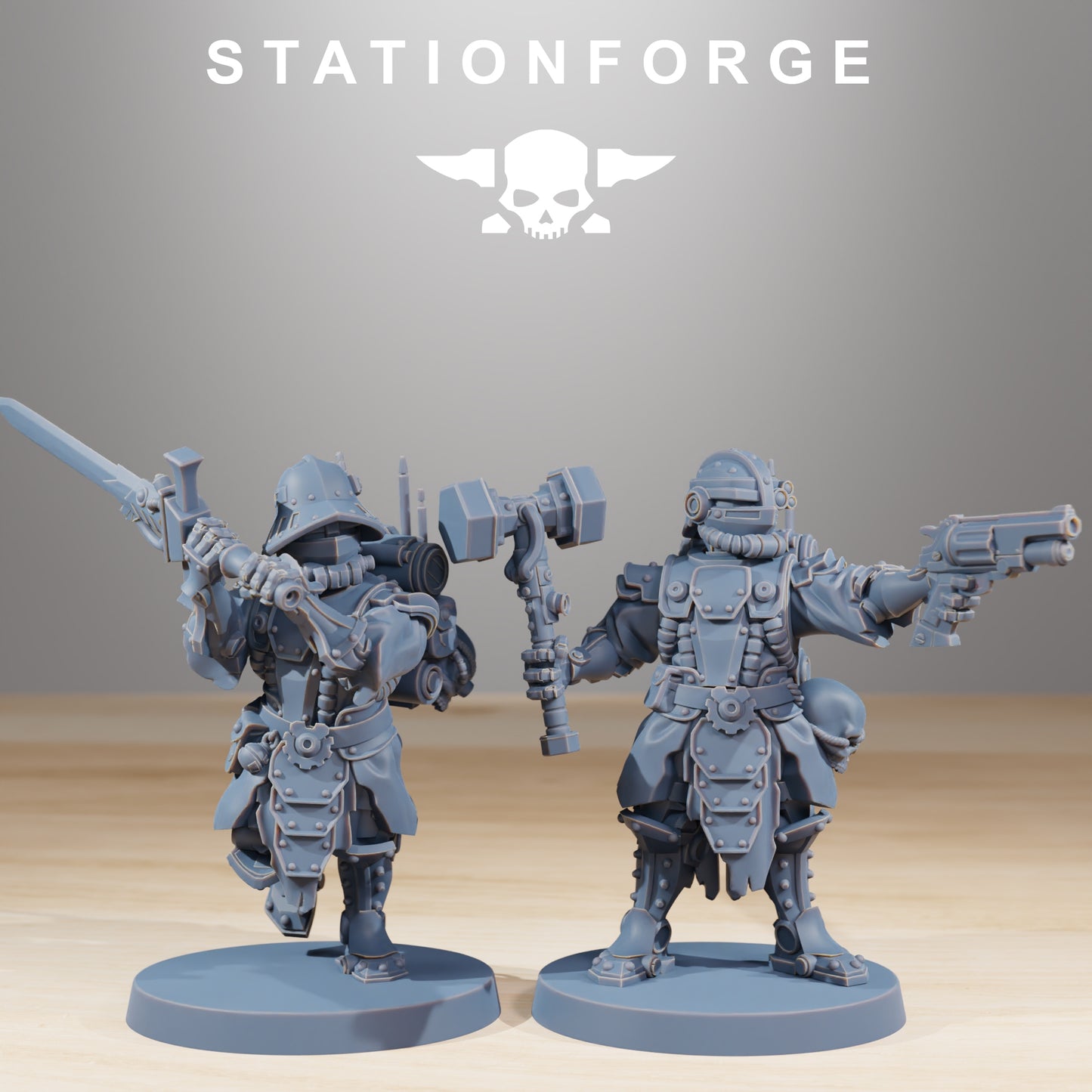 Produktová fotografie 28mm Tabletop miniatury Stationforge: Frontliners Infantry