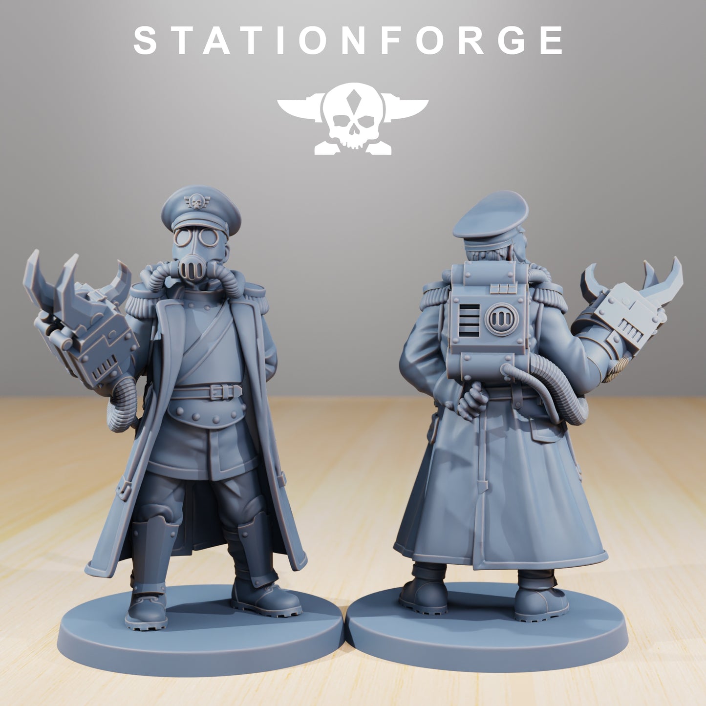 Foto do produto Minis de Tabletop 28mm Stationforge: Companheiros ao Redor da Fogueira