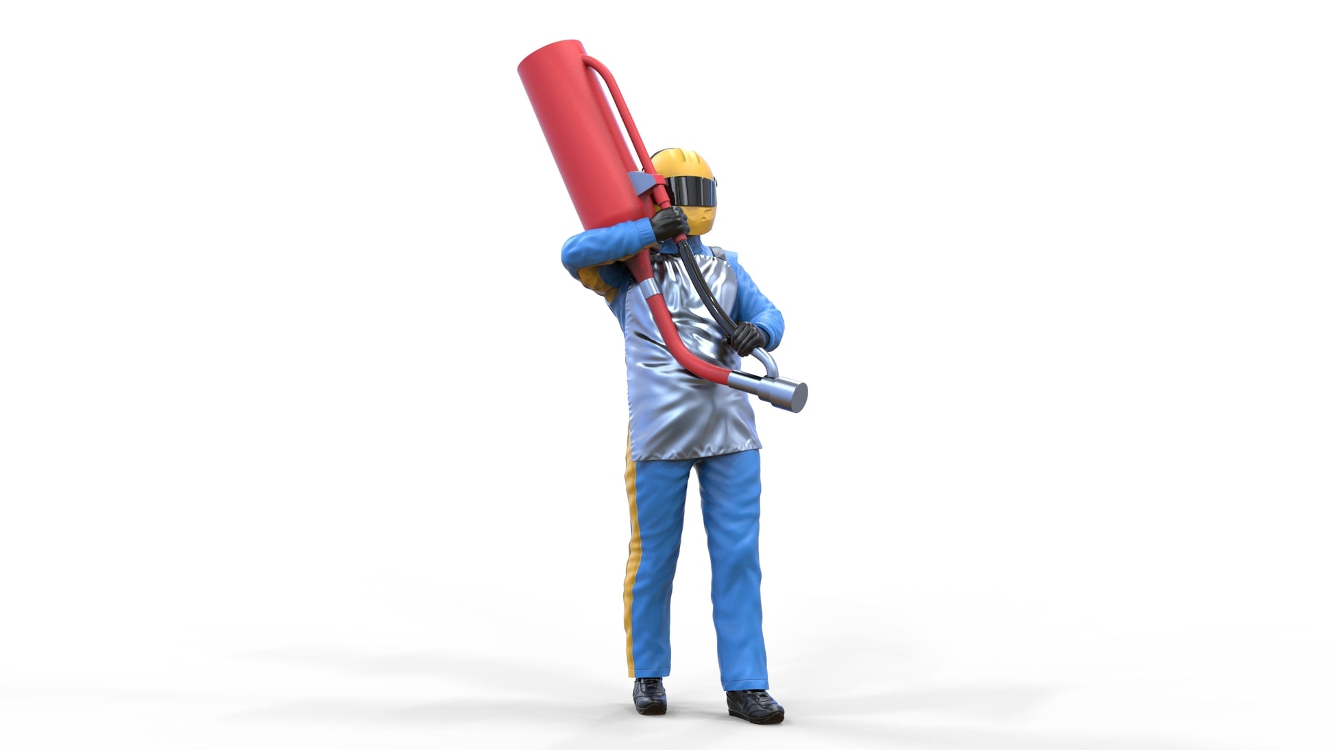 Produktfoto Diorama und Modellbau Miniatur Figur: Pit-Crew Set, 6 Figuren