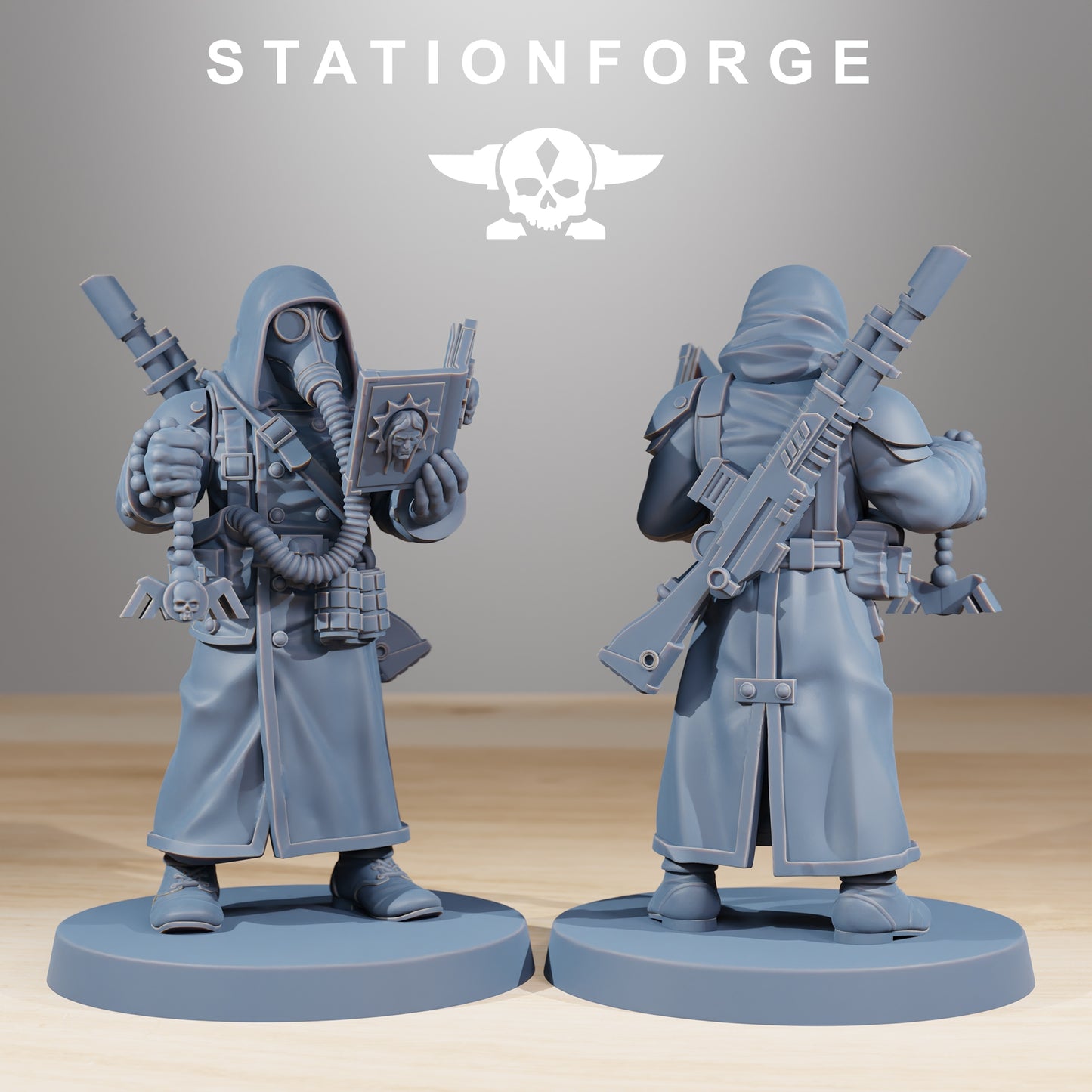 Produktová fotografie 28mm Tabletop miniatury Stationforge: Acolytes