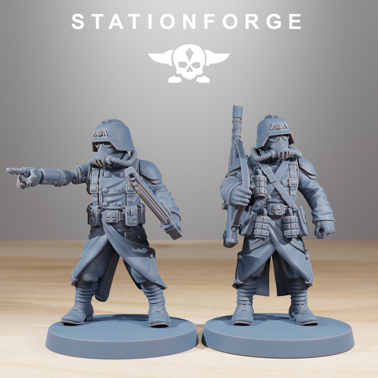 Produktová fotografie 28mm Tabletop miniatury Stationforge: Acolytes