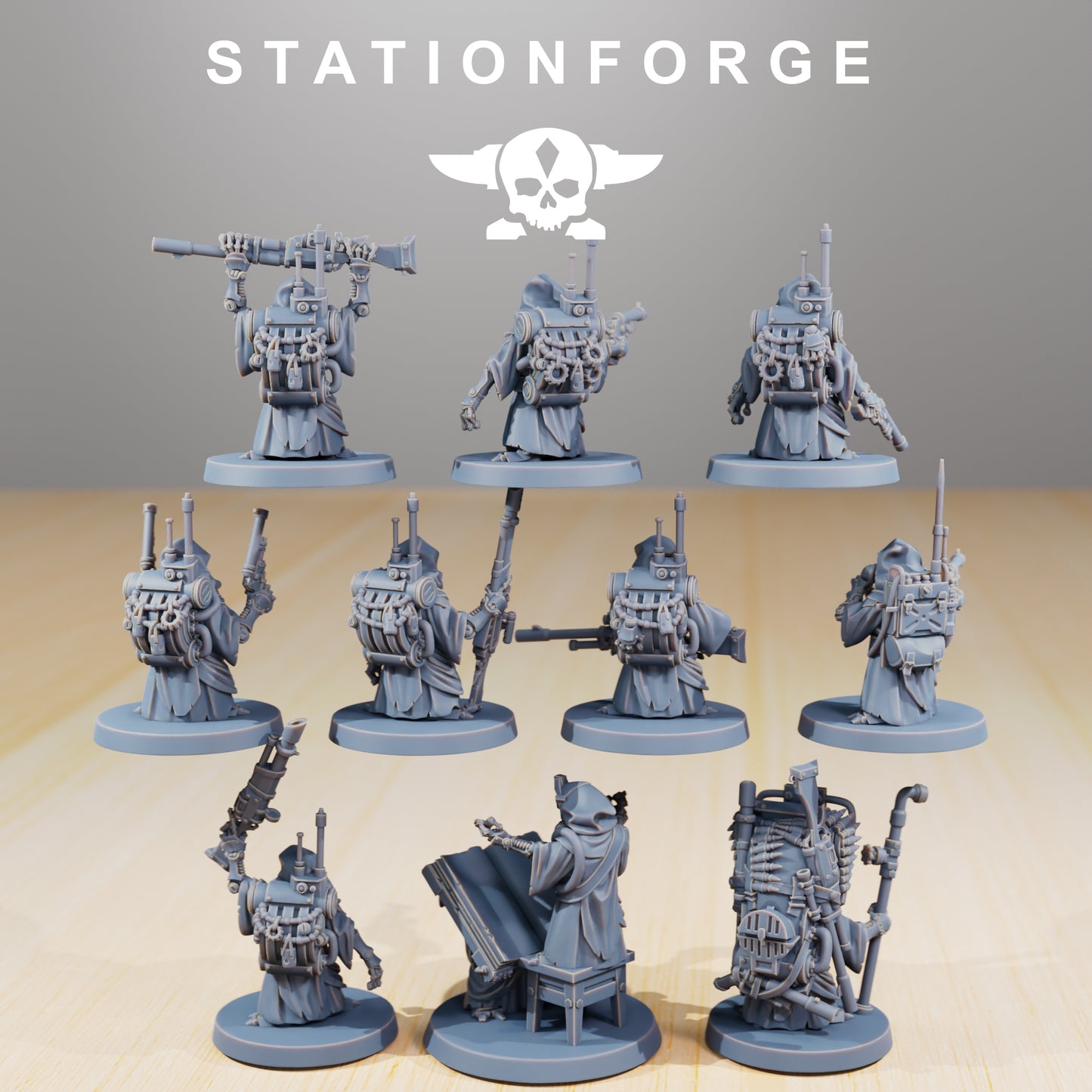 Produktová fotografie 28mm Tabletop Minis Stationforge: Junkards
