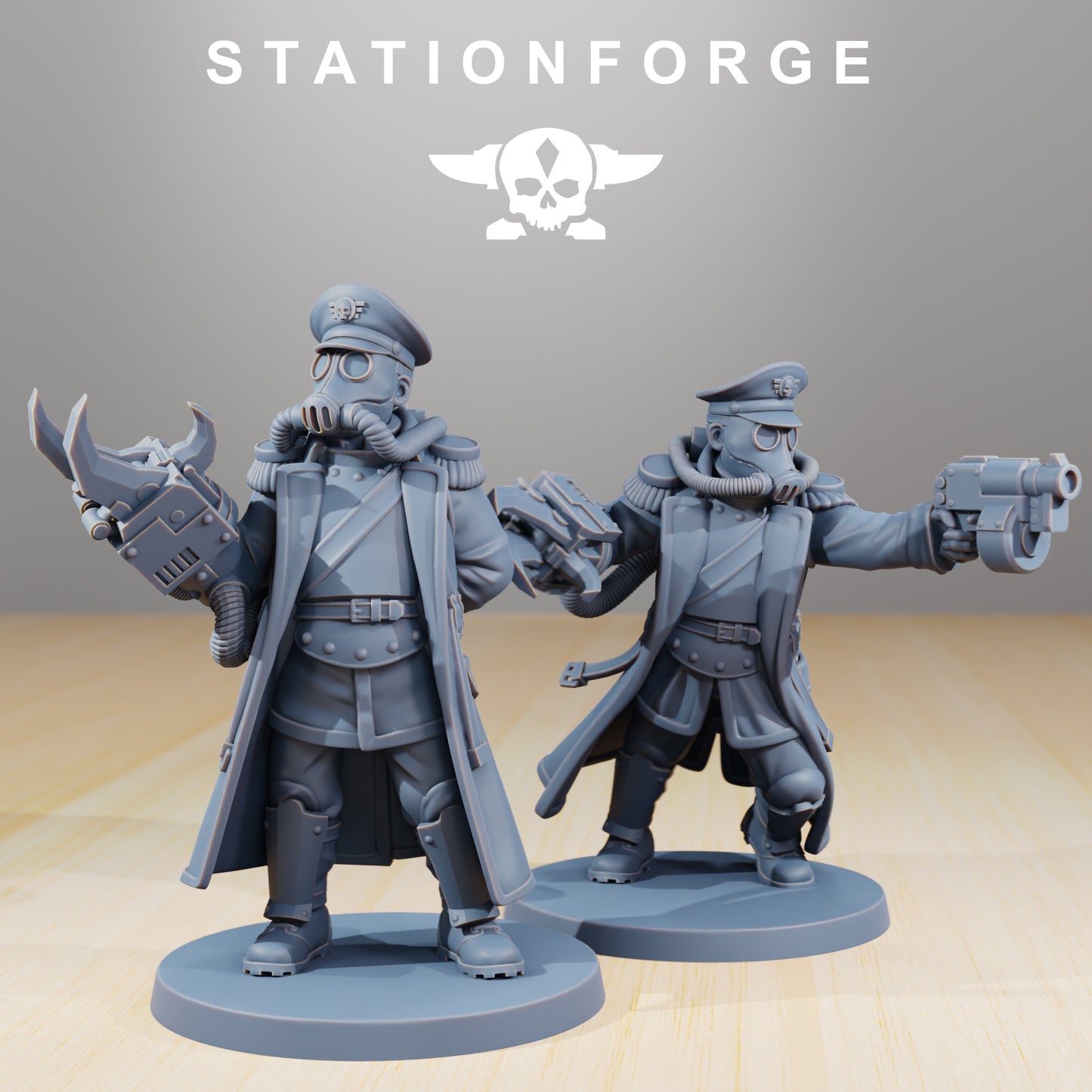Foto do produto Minis de Tabletop 28mm Stationforge: Companheiros ao Redor da Fogueira