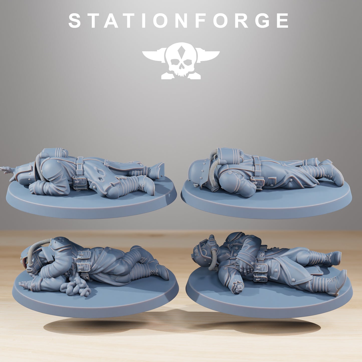 Produktová fotografie 28mm tabletop miniatury Stationforge: The Fallen