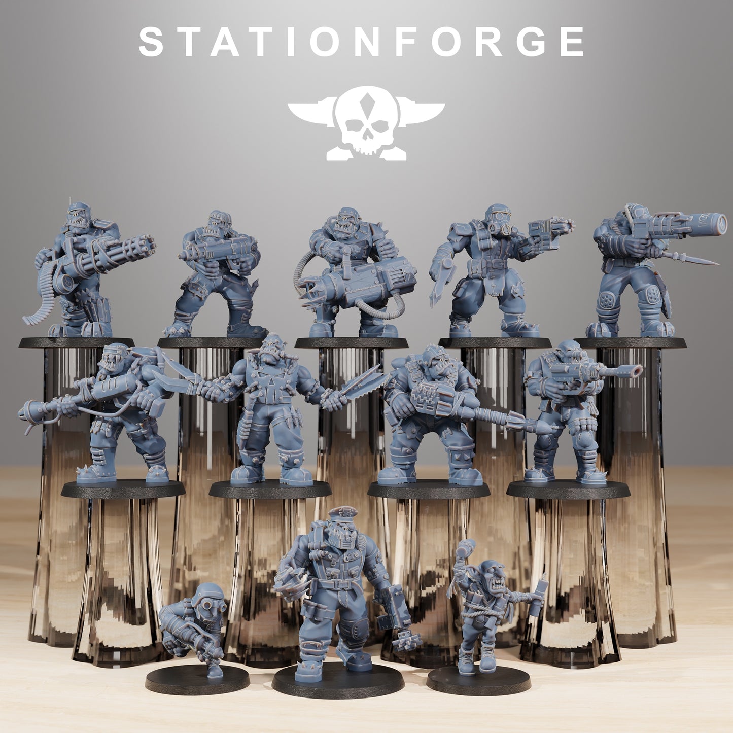 Foto do produto 28mm Tabletop Minis Stationforge: Skillers