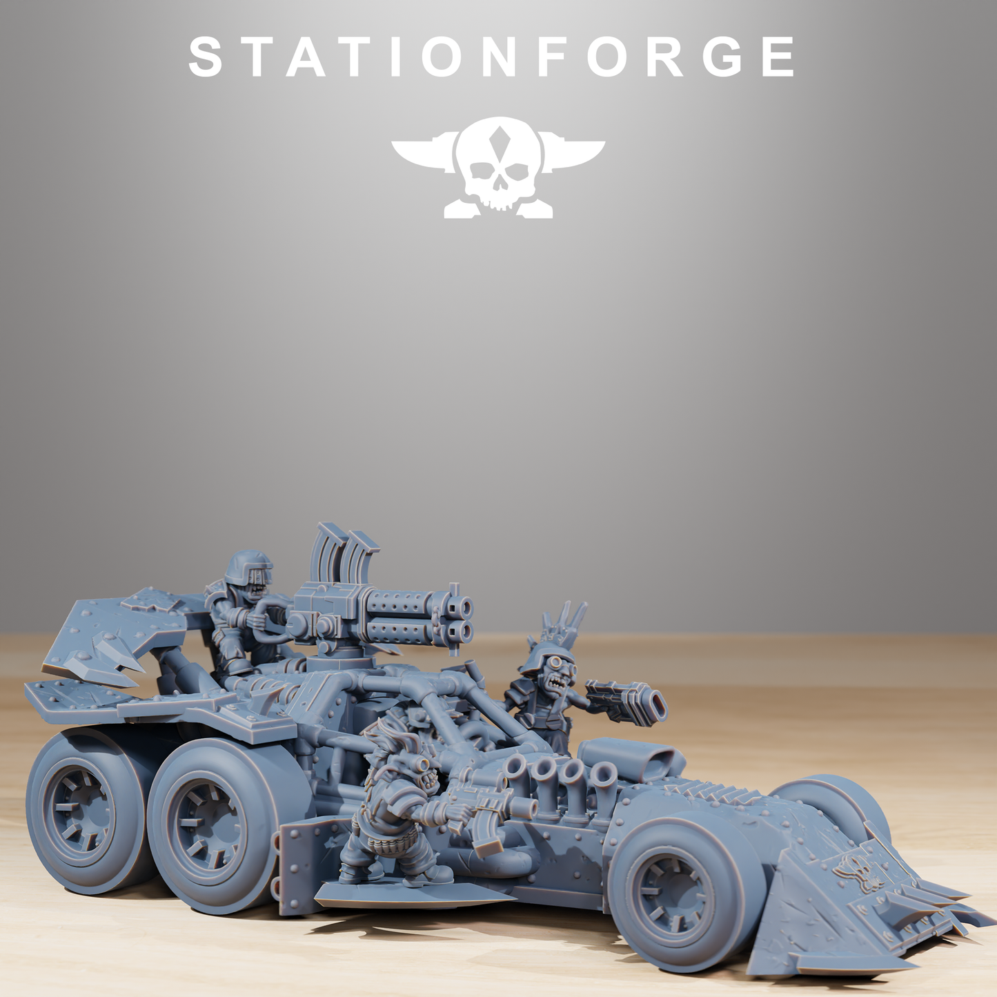 Produktová fotografie 28mm Tabletop Minis Stationforge: Speedsters