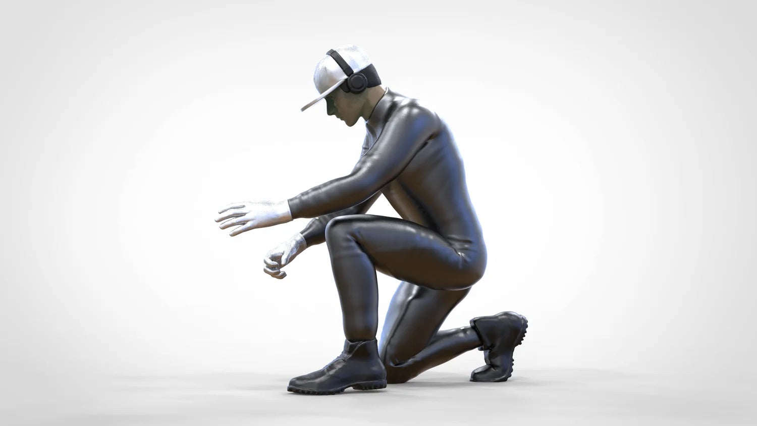 Produktfoto Diorama und Modellbau Miniatur Figur: Mechaniker Set 2, 8 Figuren