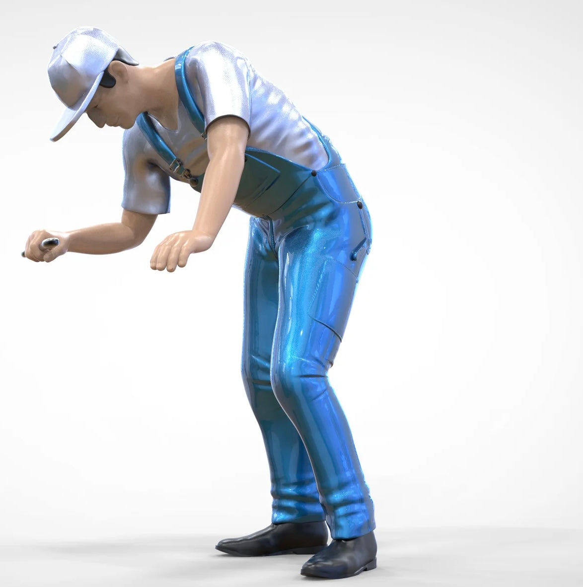 Produktfoto Diorama und Modellbau Miniatur Figur: Mechaniker Set 2, 8 Figuren