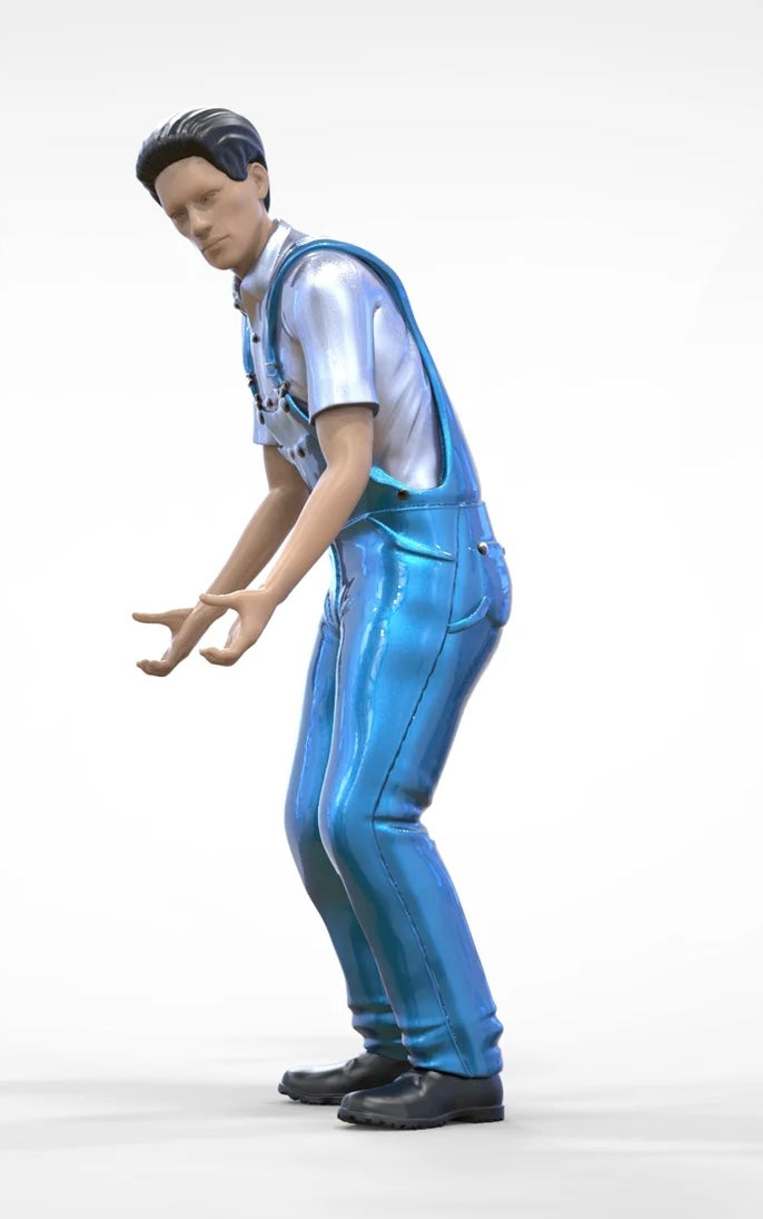 Produktfoto Diorama und Modellbau Miniatur Figur: Mechaniker Set 2, 8 Figuren