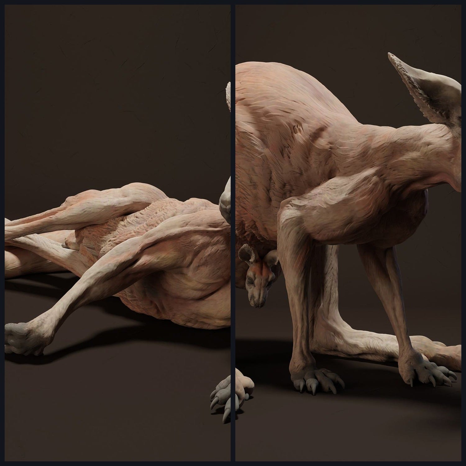Tento obrázek je obrázek kategorie pro vydání 23_04: Australische Tierfiguren für Diorama und Modellbau