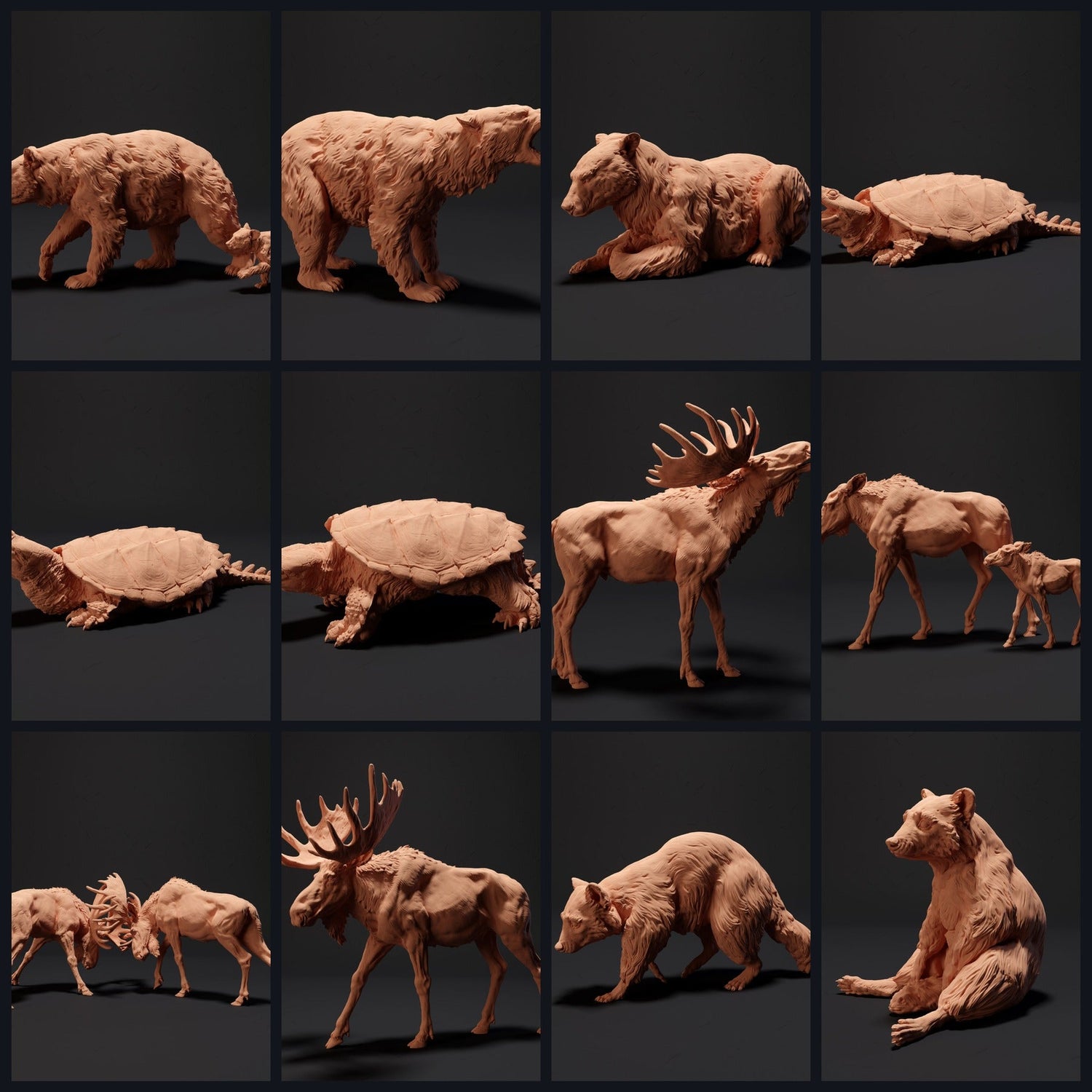 To zdjęcie jest obrazem kategorii dla wydania 23_09: Nordische Tierfiguren und Tierminiaturen für Diorama & Modellbau