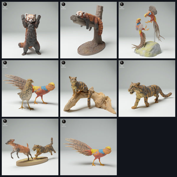 Tento obrázek je obrázek kategorie pro vydání 25_02: Asiatische Tierfiguren und Tierminiaturen für Diorama und Modellbau