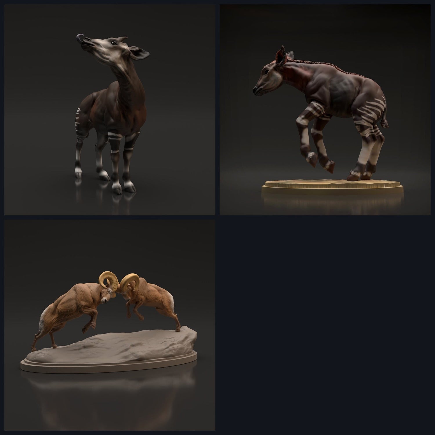 Questa immagine è l'immagine di categoria per il rilascio 22_06: Savannen- e figure di animali per diorami e modellismo