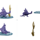 Φωτογραφία προϊόντος φιγούρα ζώου Animal Den Miniatures 2: Θαλάσσιο ζώο, φιγούρα ζώου: Κόκκινο ψάρι-χεριών (26_09_01)