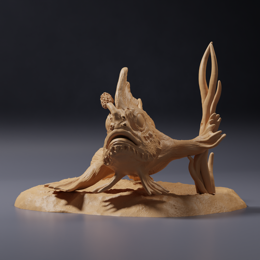 Φωτογραφία προϊόντος φιγούρα ζώου Animal Den Miniatures 0: Φιγούρα θαλάσσιου ζώου: Κόκκινος χειρόψαρος (26_09_01)