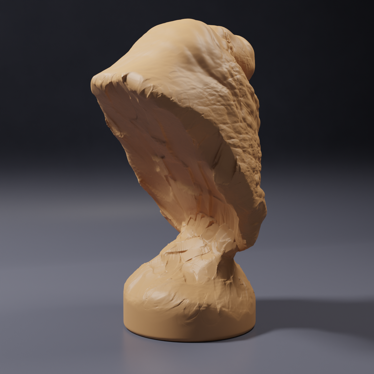Φωτογραφία προϊόντος, φιγούρα ζώου Animal Den Miniatures 4: θαλάσσιο ζώο, προτομή θαλάσσιου ίππου (26_09_02)